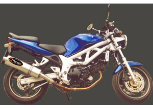 Silencieux Superline SV 650 1999/2002 Big Oval Titane