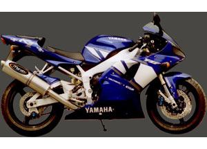 Silencieux Superline YZF R1 2002/2003 Big Oval Titane