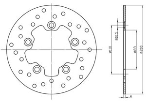 Disque de Frein Kymco