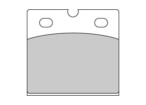 Plaquette de frein Organique Eco-Friction Route