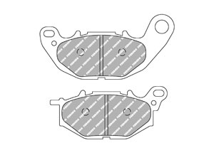 Plaquette de Frein Organique Eco-Friction Route