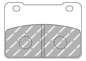 Plaquette de frein Organique Eco-Friction Route