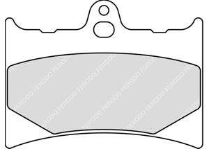 Plaquette de frein Organique Platinum Route/Off Road