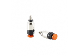 Valves de Pression de Fourche M4 Fourche WP Anodisées Orange