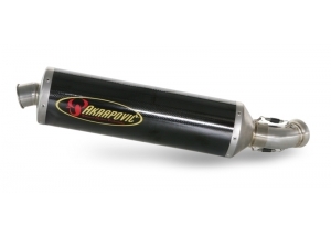 AKRAPOVIC + Cache carbone H + S